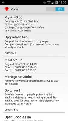 Pry-Fi android App screenshot 4